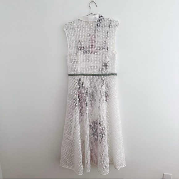 Anthropologie X Tracy Reece 2- Piece Cherry Blossom Midi Shirtdress - Picture 9 of 14